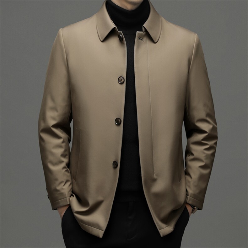 CSYR21988钱塘2020-2冬季厚款商务休闲简约中年男士羽绒服P180,男装羽绒服,钱塘207-2