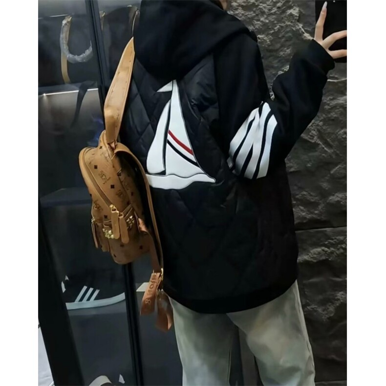 1506/QA3700/P79冬季新款潮流拼接帆船棉衣,男装棉衣,星座1506