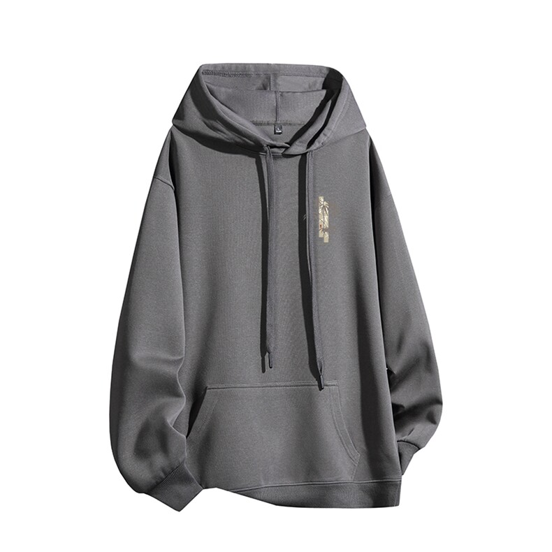 得物供货、复合重磅420克现货连帽卫衣宽松HD019-1-HML592-特P45,男装卫衣,电商019-1
