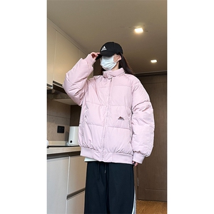 自家图 短款飞行立领棉服男宽松加厚保暖情侣厚外套 MY21-P78图片