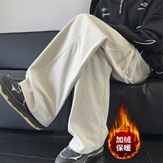 加绒休闲裤男宽松灯芯绒弯刀裤K3657-P45加绒P55控68加绒控78，男装卫衣，星座209-2