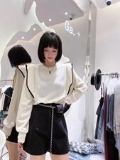 韩版时尚毛衣，女装针织衫/毛衣，TANG.+