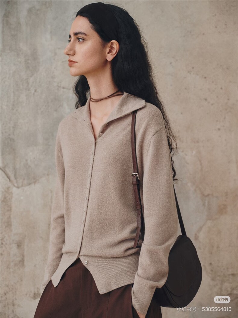 2025新款女士帽衫时尚舒适，女装针织衫/毛衣，初韵羊绒