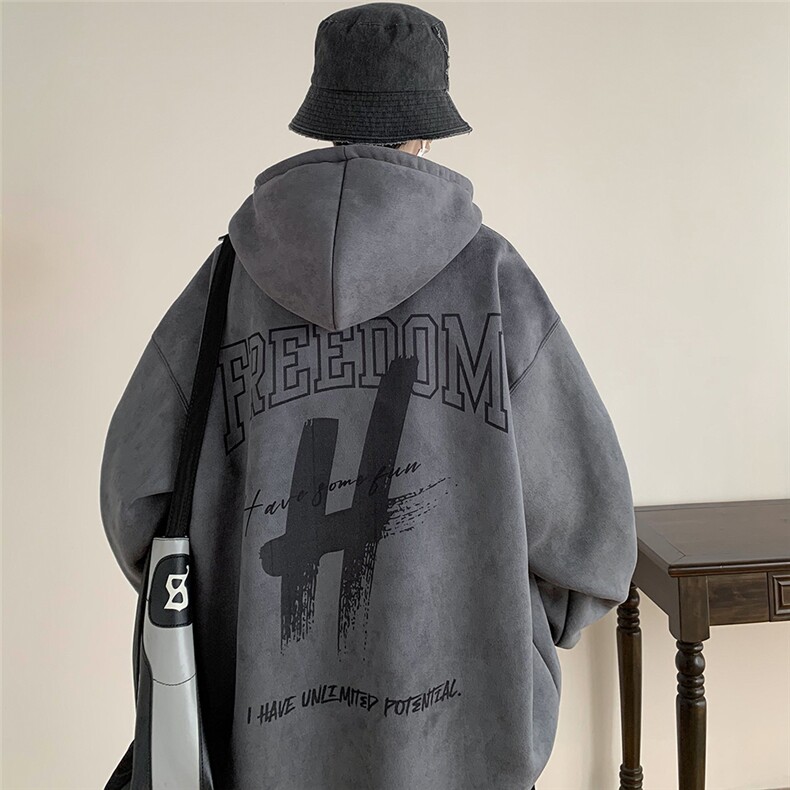 600克加绒加厚拉链开衫激光烧花麂皮绒卫衣B269-LK328-P78,男装卫衣,电商B219A