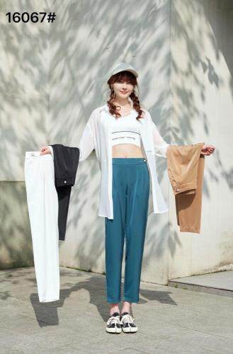 16067#?八分裤 多色八分裤?裤腰别致小点缀?做精致女人，女装，都市米兰