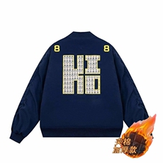 网图字母刺绣飞行夹克棉服男春秋季美式复古棒球服MY9519-特P73，男装夹克，星座1007（原301D）