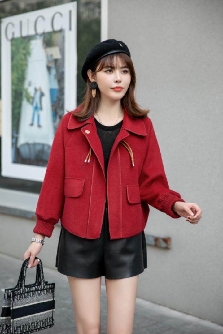 现货供应：双面羊绒休闲外套M一XL，其它，拉思维加丝