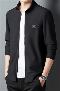 S3093钱塘2020-2中青年男士秋季薄款时尚休闲简约长袖卫衣P97图片