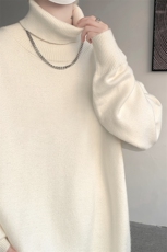 8XL-M神款搭配！！！特大码高领毛衣男打底衫百搭内搭MY1214P45，男装针织衫/毛衣，电商D206-1