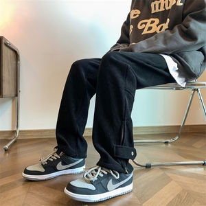 冬季重磅欧棉绒加绒加厚休闲裤子313A-1-NK71-P60 加绒P70 控78图片
