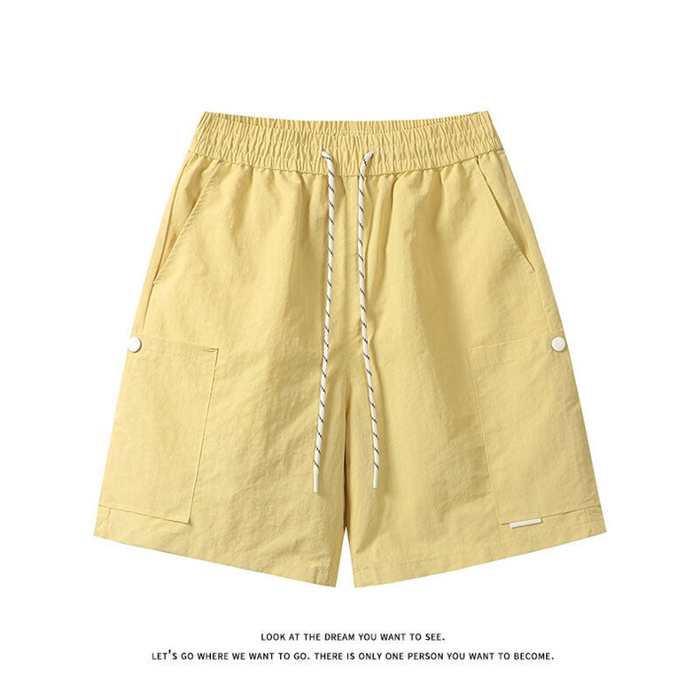 夏季新款工装短裤男休闲美式潮牌宽松速干五分裤FK2532-特价P31图片