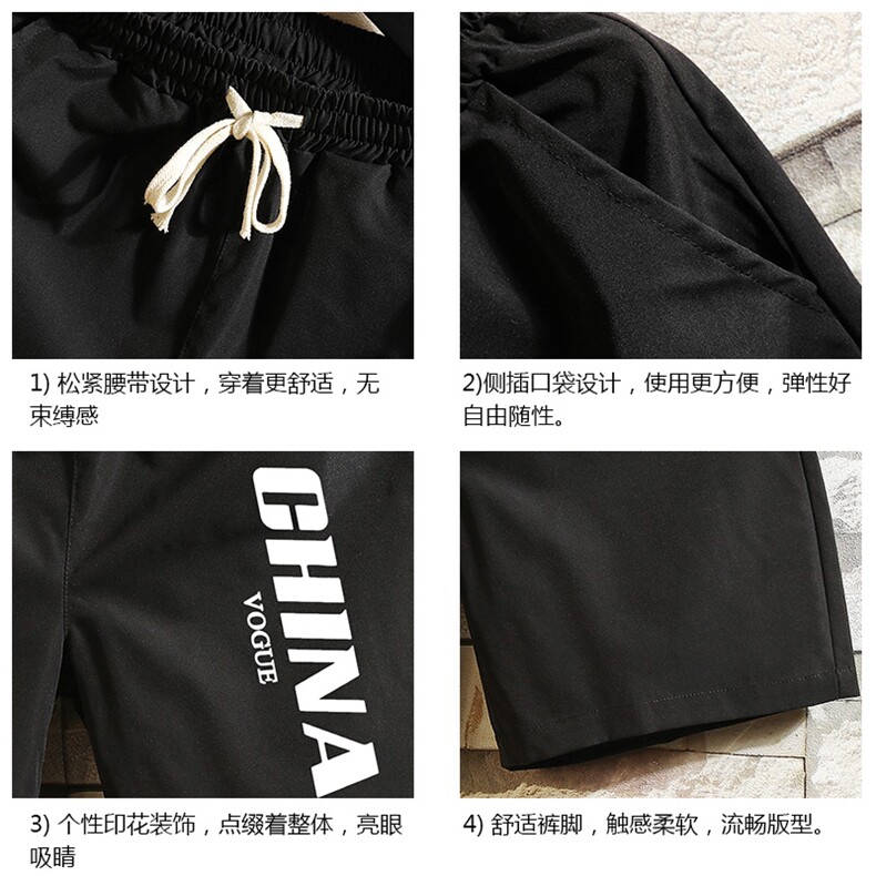 DK39001-P15港风休闲短裤男士大码运动五分裤男中裤男马裤砖墙,男装休闲裤,电商A040A