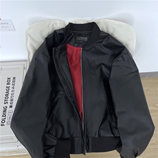 美式棒球服外套男女春秋冬痞帅高级感工装飞行员夹克加棉开春风衣，男装夹克，星座601-1