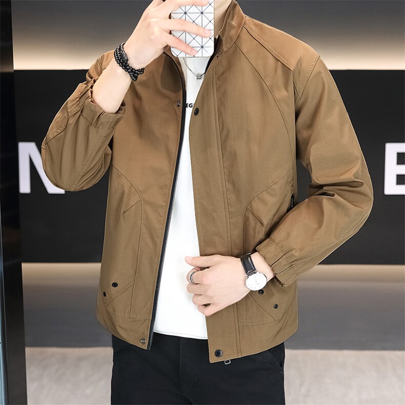 夹克男秋季立接高品质外套型男商务休闲百搭外套夹克N7937-P77,男装夹克,星座310B-3