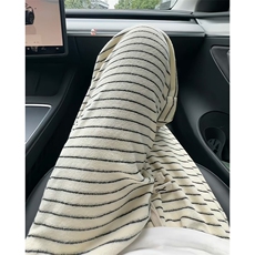特批P35无差价秋季新款复古撞色条纹500g毛巾绣大码休闲裤男K5949，男装休闲裤，电商A001-1