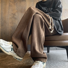 K9290特p35控59秋季宽松直筒裤百搭拖地休闲裤长裤男裤子，男装休闲裤，电商D229A