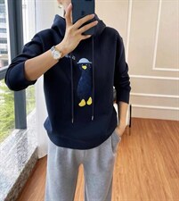 3D立体刺绣空气卫衣，女装卫衣/绒衫，E·贝空间