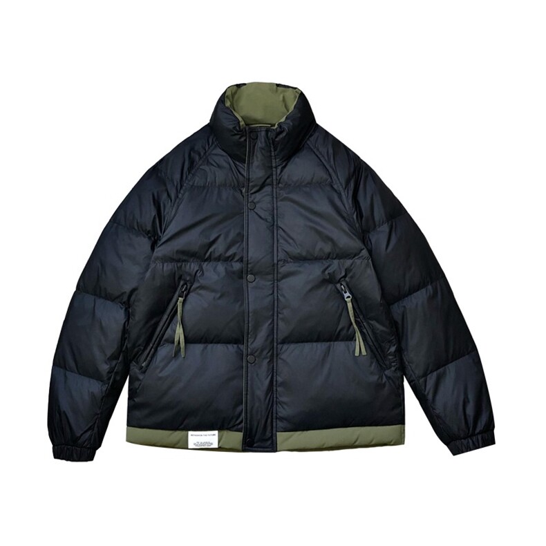 W10721-P105网图现货潮牌工装宽松棉衣冬季新款加厚面包服外套,男装棉衣,星座1608