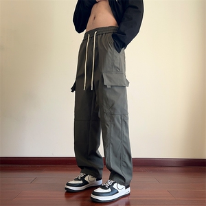 04秋冬加绒加厚多口袋工装裤美式冲锋裤XZ211-1-K2368-P60加绒65