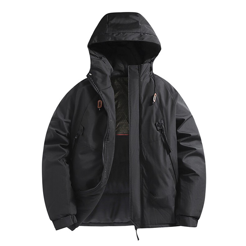XZ-221/MF890/P80冬季加厚保暖冲锋衣防水男女款连帽棉服外套,男装夹克,星座221