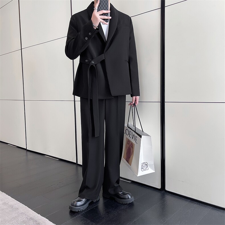 轻熟风~2025秋季新款休闲西装套装KX01/P165,男装西服套装,电商B331