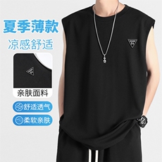 舒适透气百搭无袖背心TT382-特批34，男装T恤，星座718
