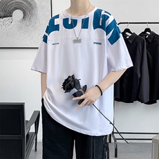 货足8XL-M美式纯短袖T恤男2023夏季新款oversize加肥加大体恤，男装T恤，钱塘717(原712)