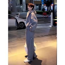 高级感重磅结构卫裤男秋冬美式高街KA730常规P39-加绒P43，男装休闲裤，四季星座505