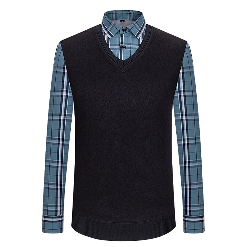 保暖加绒衬衫长袖宽松版中老年打底衬衣H08----P55，男装衬衫，星座102C-1(原星座100)