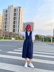 牛仔2件套图片