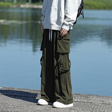 现货灯芯绒工装裤男休闲裤KD615-P5078，男装工装外套，电商D312-1