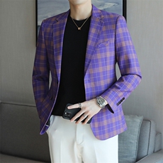26做货-男士休闲西装修身韩版西服外套小西装上衣DX6920P165，男装西服套装，电商D216