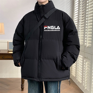 冬上新青少年加棉加厚休闲棉服潮港风立领棉衣外套男女 8802-P60图片