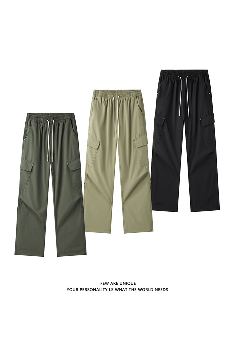 现货秋季新款美式工装冲锋裤男潮流户外休闲伞兵裤子-A2230TP38,男装休闲裤,电商B241