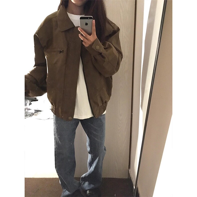 【有货】美式复古pu皮夹克工装皮衣外套JK735特P78,男装夹克,星座908-1