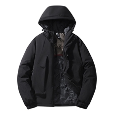 石墨烯冬季加棉加厚刺绣棉服男士休闲棉袄潮棉衣A266-MY8011-P75，男装棉衣，电商A266