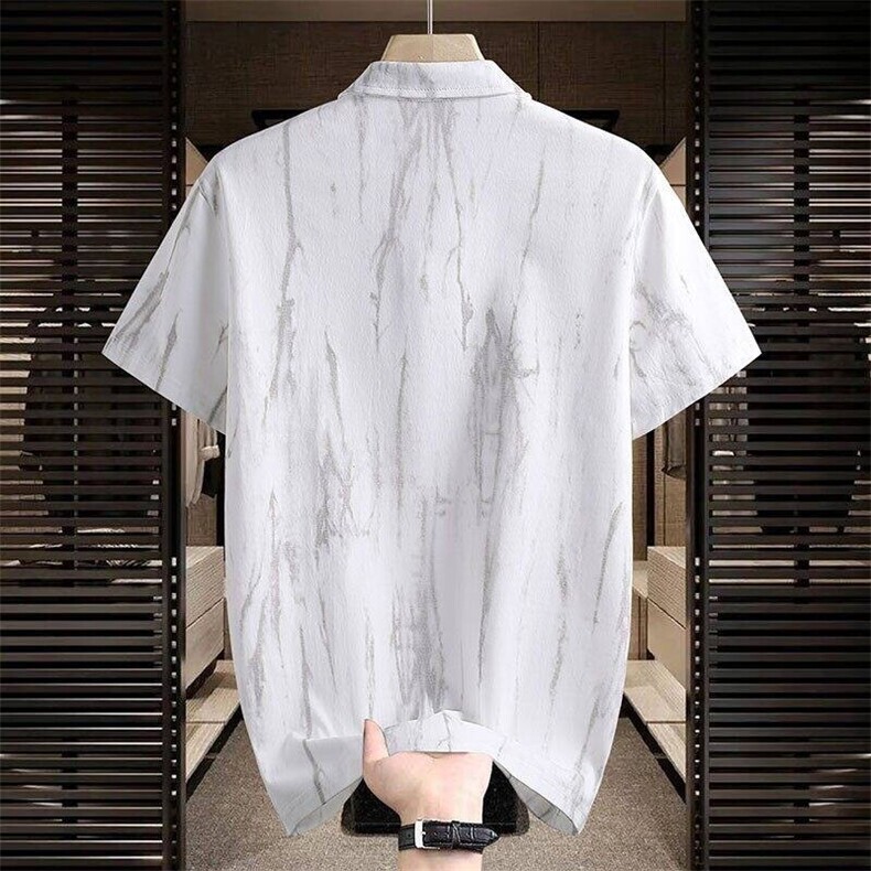 25060-P40夏季时尚休闲T恤男POLO衫欧货潮牌商务休闲短袖T恤,男装Polo衫,电商D310B-1