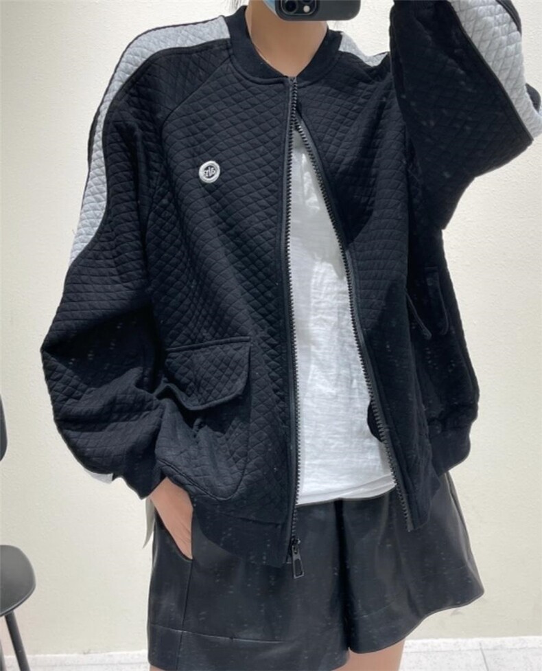 拼色外套，其它，一颗柠檬