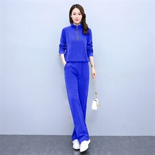 今年流行卫衣套装春秋装2025年新款女装时尚休闲洋气裤子两件套潮，女装套装/套裙，梦依杭