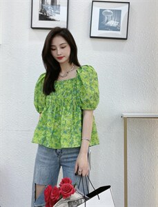 【现货】新款小花上衣,其它,色调轩