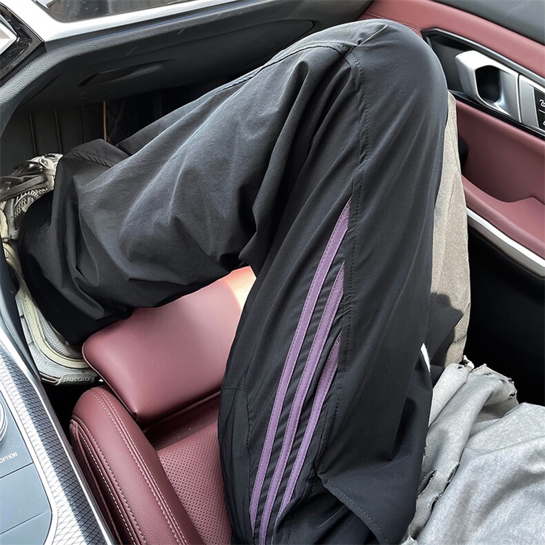 夏季新款美式条纹速干防晒冲锋裤男女款宽松户外运动裤BK466-P40，男装防晒衣，星座1008