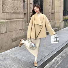 2026冬款双面羊绒B109-9850-265-398，女装毛呢外套，2B109
