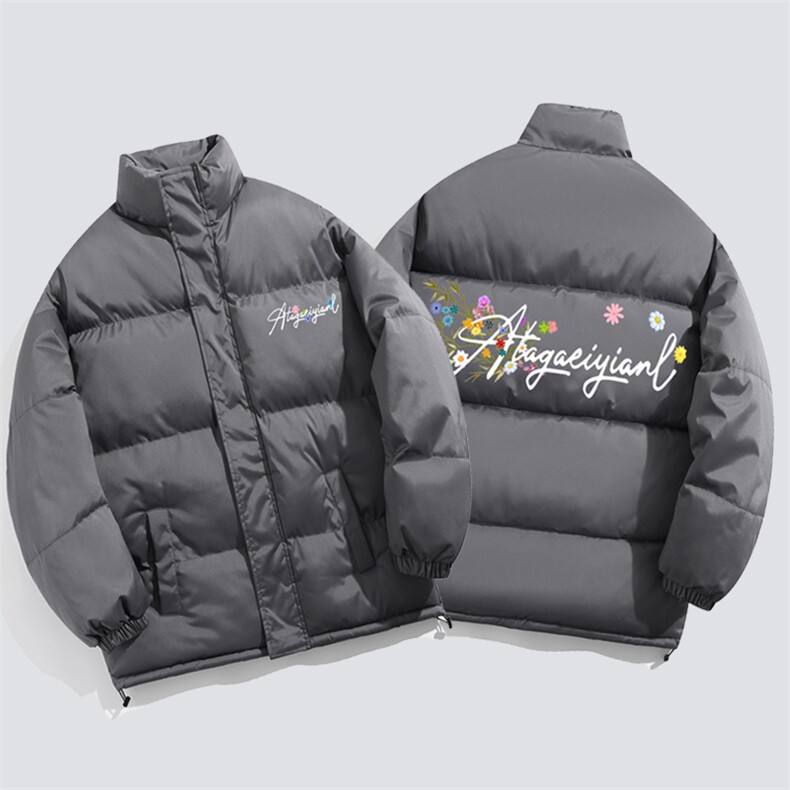 2025印花棉衣棉服小牛津覆膜三防面料棉袄面包服1602W-P50,男装棉衣,星座207