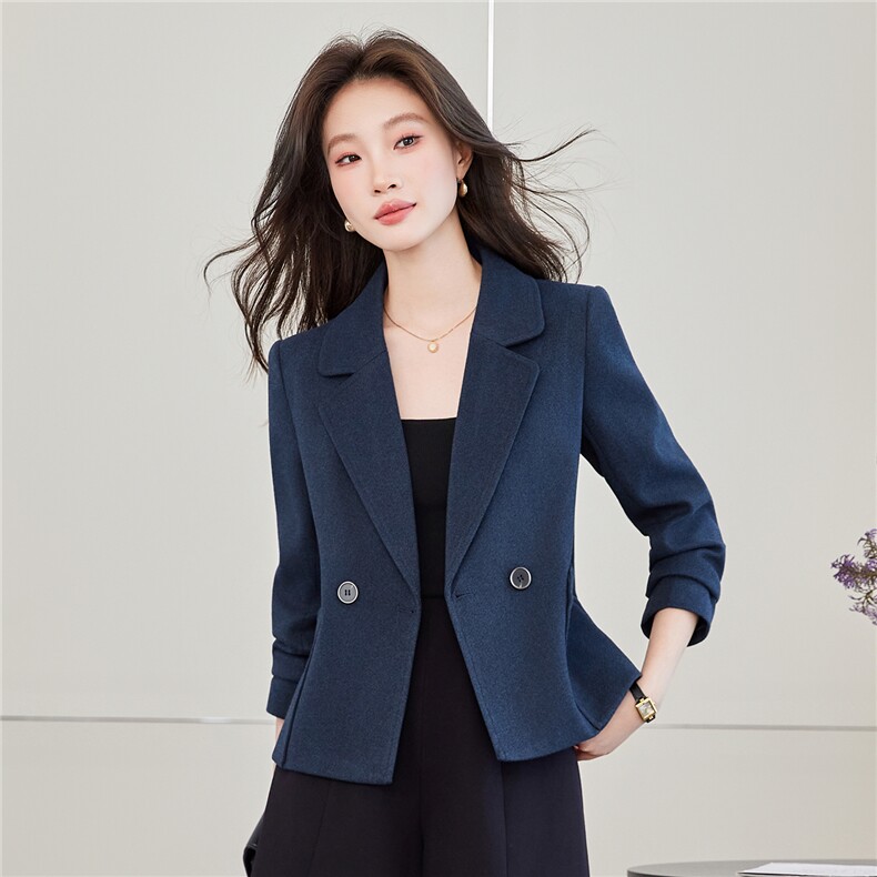 《档口现货》2026秋上新气质短款职业西装短外套小个子女,女装短外套,苗苗