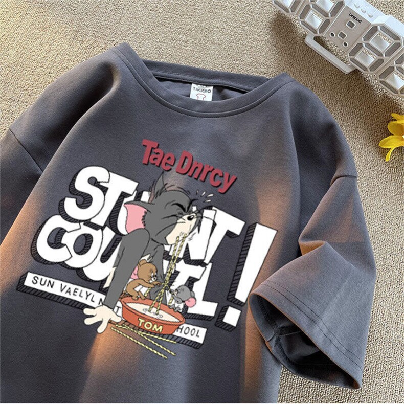 夏季宽松230克纯棉休闲落肩百搭圆领短袖T恤男XZ310B-T736-P20,男装T恤,星座310B