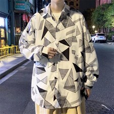 长袖衬衫男港风潮流C131P28图片