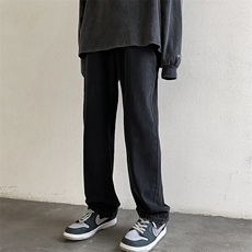 复古牛仔裤直筒宽松潮牌阔腿百搭休闲长裤子K5406-P45控59B315，男装牛仔裤，电商B315