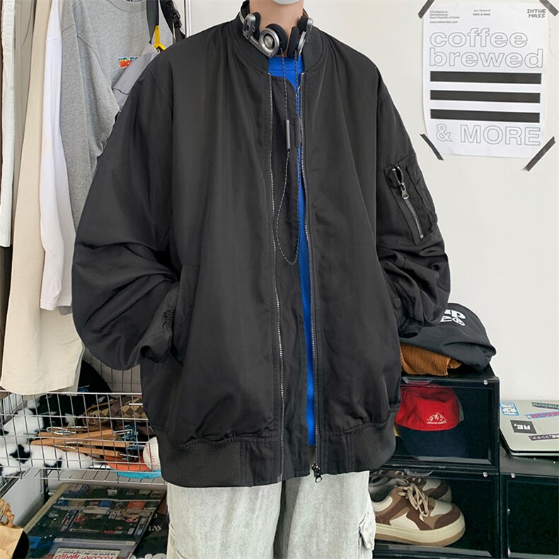 8XL-M特大码秋冬机能夹克外套冲锋衣百搭潮休闲宽松户外JK1301P70,男装夹克,电商D206-1