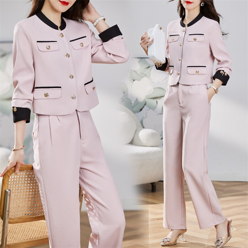 现货小香风职业两件套时尚女装，女装套装/套裙，素月