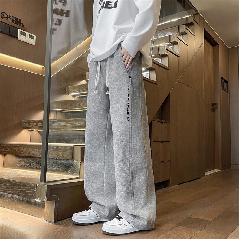 2025新款休闲工装阔腿裤男式百搭户外运动裤-K3031-P40,男装工装外套,星座1105